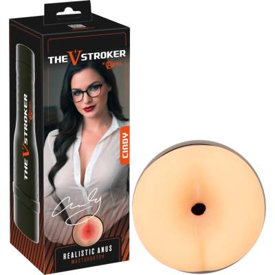 Rebel The V-Stroker Cindy - реалистичен мастурбатор подобие на дупе (телесен цвят)