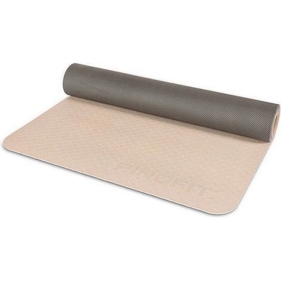 PINO PINOFIT® постелка за йога упражнения, топло сива, 183 x 61 x 0.4 см
