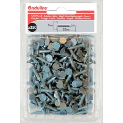 Onduline BARDOLINE Hřebík, 20 mm, ø 9 mm, 250 ks 702048CSP