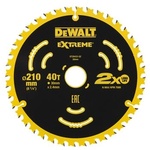 DEWALT нож за трион (за DWE7485, DT20433) 210 x 30 мм, 40 зъба, ATB 7° DT20433 (DT20433)