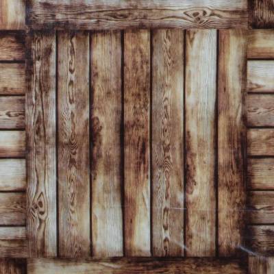 Umývateľný obrus motív Drevo metráž