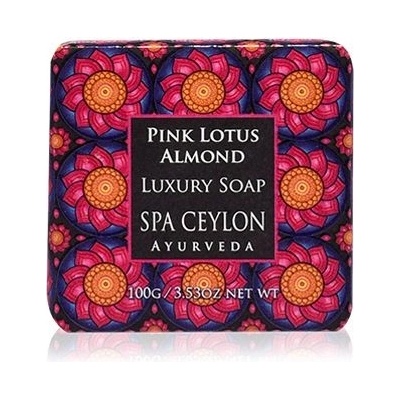 Spa Ceylon prírodné krémové mydlo pink lotus almond 100 g