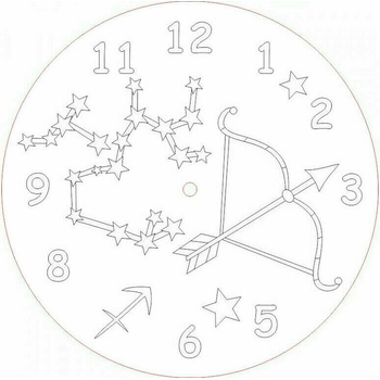 Radost v písku 2512 Maľovanie pieskom Strelec