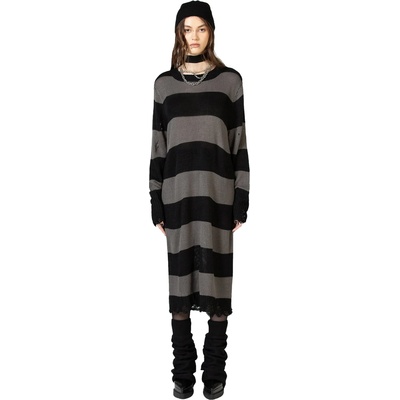 KILLSTAR дамски пуловер (рокля) KILLSTAR - Within Souls - черно - KSRA010127