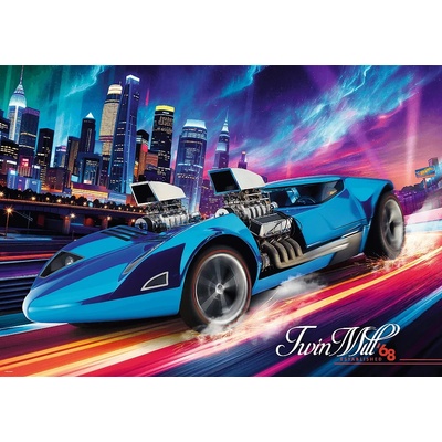 Trefl - Puzzle Hot Wheels: Twin Mill - 1 000 piese