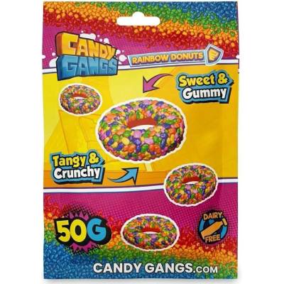 Candy gangs Ovocné želé donuty 50 g