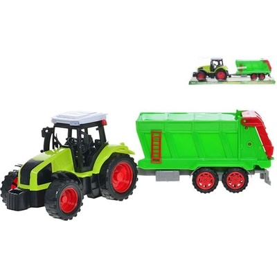 Mikro Трактор с ремарке 36см с инерция