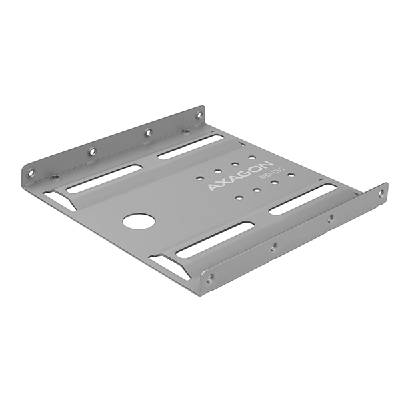AXAGON RHD-125S, kovový rámeček pro 1x 2.5'' HDD/SSD do 3.5'' pozice, šedý, RHD-125S