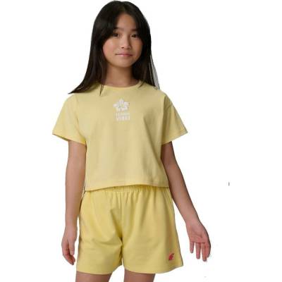4F Junior-tshirt F2941-71S Žlutá
