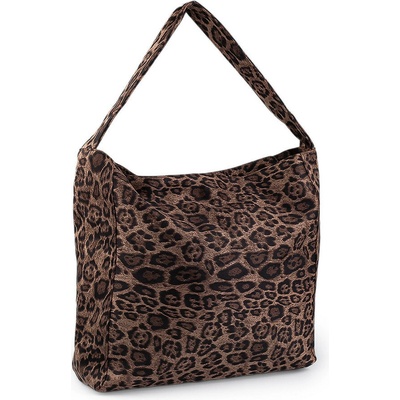 Prima-obchod Kabelka velká taška zvířecí vzor 48x37 cm 2 béžová velbloudí