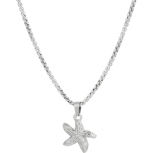 HARAHU Колие Starfish - Сребърна KP21074