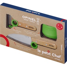 Opinel detská kuchárska súprava le petit Chef zelená 003113