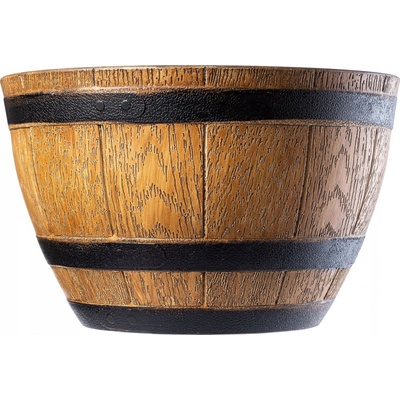 Kadax Květináč 33 x 33 x 20,5 cm plast béžový