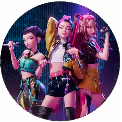 Jedlý papír K-pop Lovkyně démonů 19,5cm - Magic – Zboží Dáma