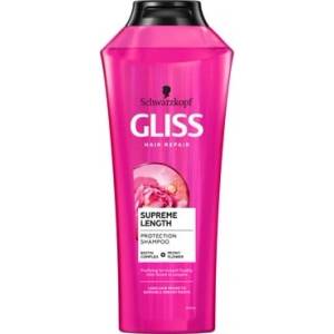 Schwarzkopf Gliss Supreme Length Шампоан за дълга, склонна към увреждане коса 250 ml