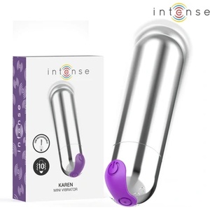 CupidOn USA Intense - karen mini rechargeable vibrating bullet сребрист