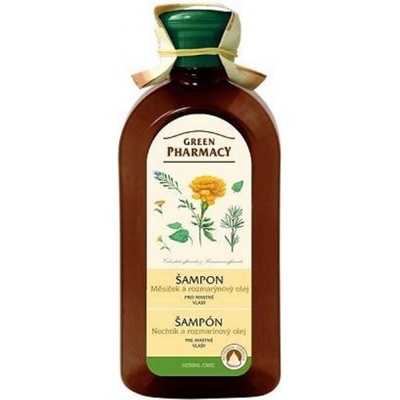 Green Pharmacy Nechtík a Rozmarínový olej šampón 350 ml