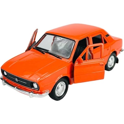 Welly Škoda 105 L oranžová 1:34