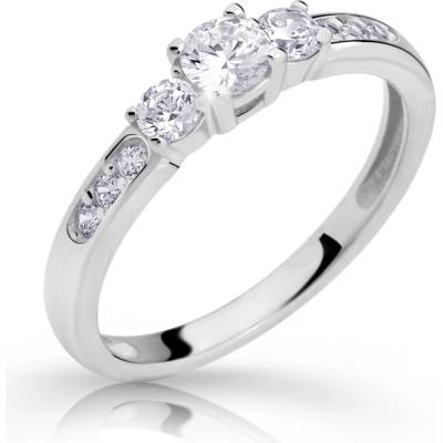 Cutie Jewellery diamonds dámský prsten Z6806 2360 ze zlata s diamanty Bílá