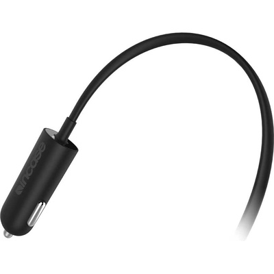 Incase Зарядно за кола с вграден сертифициран Lightning кабел за iPhone, iPad и iPod - Incase Mini Car Charger with Lightning Cable (черен) (EC20087)