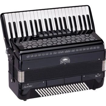 Soundsation Професионален акордеон voce iv a41120-bk 3/4 - 120 баса