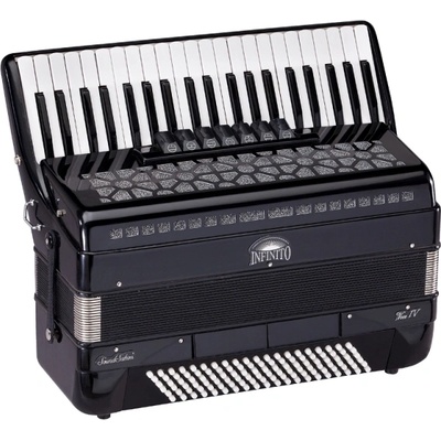 Soundsation Професионален акордеон voce iv a41120-bk 3/4 - 120 баса