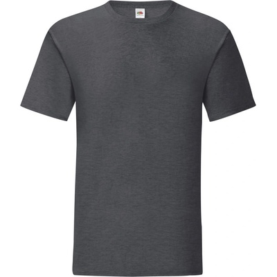 Fruit of the Loom tričko Iconic 150 T krátký rukáv pánské COT16143000101-dark heather