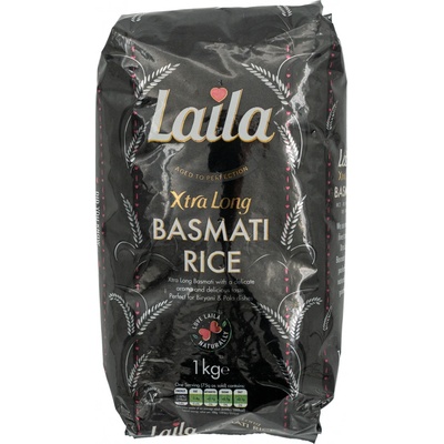 Laila Basmati extra dlhozrná ryža 1 kg