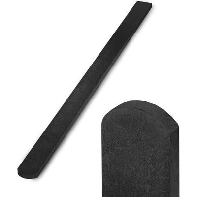 TRANSFORM Plastová plotovka 78x21, 0,6 m, s půlkulatou hlavou, N