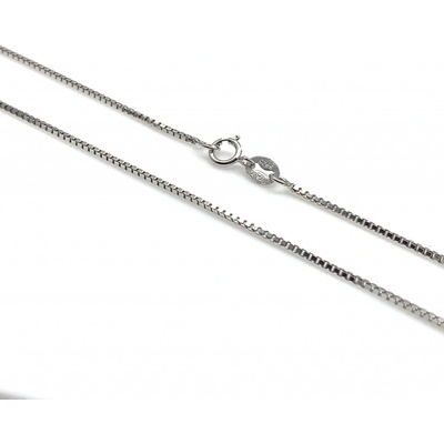Jan Kos jewellery Stříbrný řetízek typu kostka 12103053