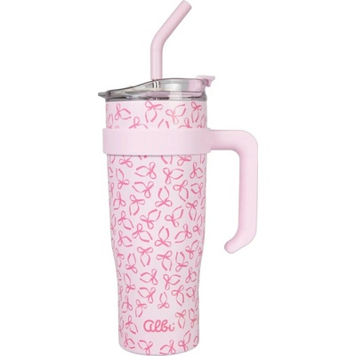 Albi nerezový termohrnek XXL 1,2 l modrý
