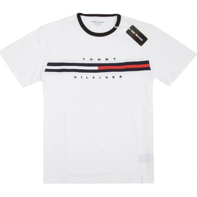 Tommy Hilfiger pánské tričko Premium Krátký Rukáv bílé