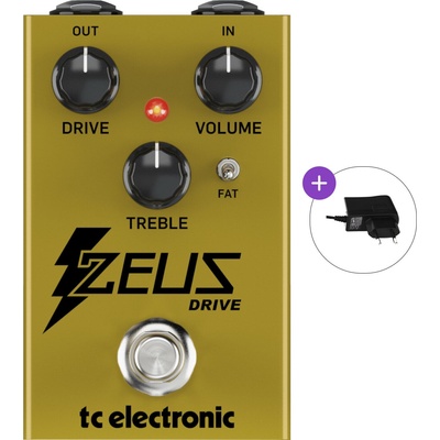 TC Electronic Zeus Overdrive SET Eфект за китара (ZEUS DRIVE OVERDRIVE_001-SET)