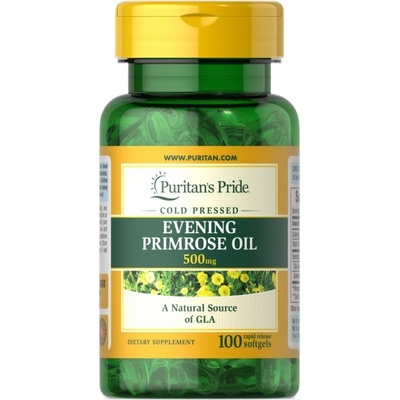 Puritan's Pride Evening Primrose Oil 500 mg [100 Гел капсули]