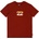 Billabong Детска тениска Billabong Kid's Icon Wave S/S T-shirt - Fired Red - размер 134 (EU) (704-5918-0211)