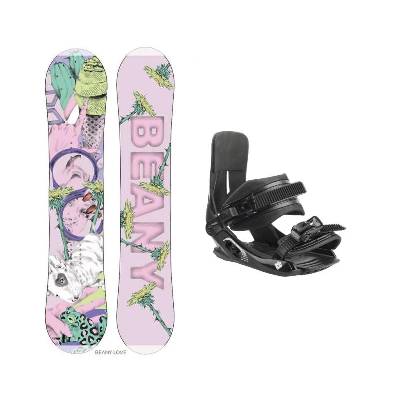 Beany LOVE dívčí snowboard + Hatchey Tactic Junior vázání - 150 cm + EU 33-39