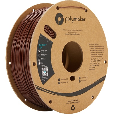 Polymaker PolyLite PLA Galaxy Dark Red - 1, 75 mm (PA02015)