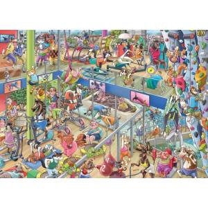 Heye - Puzzle Tanck: Pet Gym - 1 000 piese