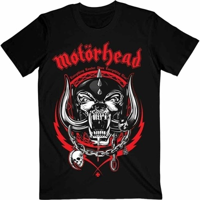Motörhead tričko Lightning Wreath čierne