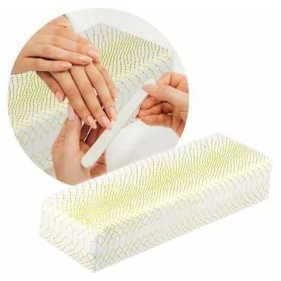 Starnails Manikúrní podložka eko kůže bílá prošívaná