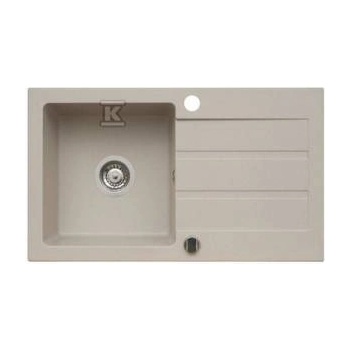 Onnline Granite sink 76x44cm 1k drain. without