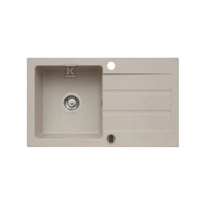 Onnline Granite sink 76x44cm 1k drain. without