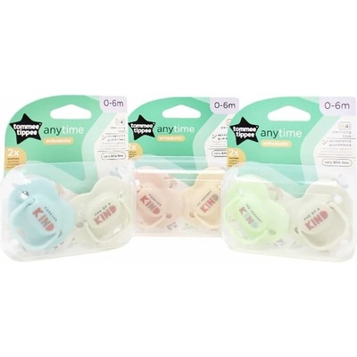 Tommee Tippee CTN silikón Any Time 2ks 0-6m