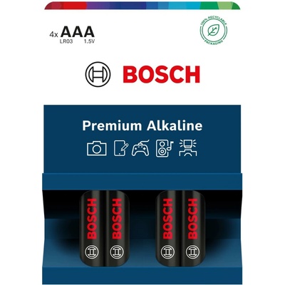 Bosch LR03PA4B/00 Premium Alkaline AAA 4 ks