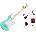Squier Mini Stratocaster MN Standard SET Sea Foam Green Електрическа китара
