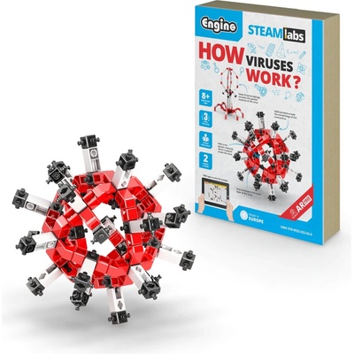 Engino Конструктор Engino Steamlabs - Как работят вирусите (6611020188)