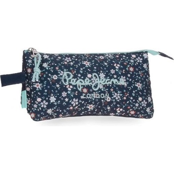 Pepe Jeans Троен несесер Pepe Jeans Alenka - 2 ципа