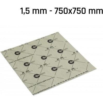 Tesniaca doska GAMBIT AF-202 - 750x750x1,5 mm