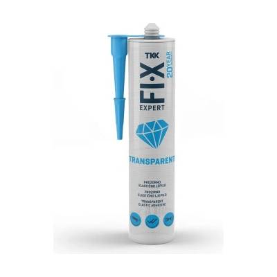TKK FiX-Expert Transparent Power elastické lepidlo 290 ml