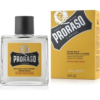 PRORASO Beard balm Drevo a korenie 100 ml